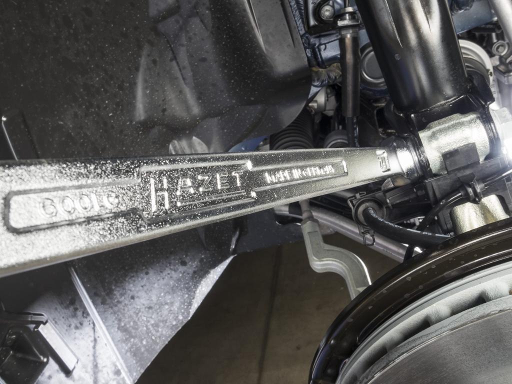 HAZET Combination Wrench, Extra Long, Slim Design, 16mm External Double Hex Profile, 29.01 x 3 x 3cm (Officially Imported from Japan), 600LG-16
