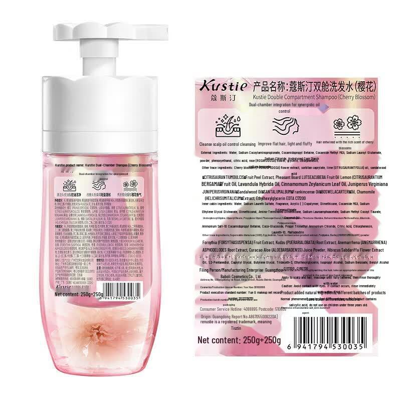 Kustie Dual Chamber Shampoo Set