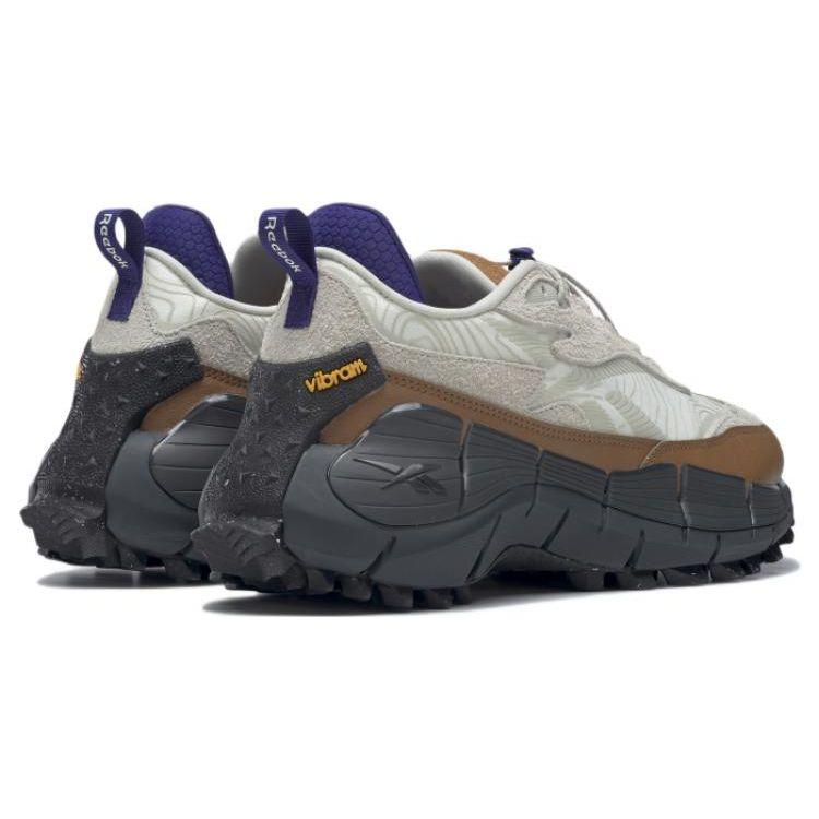 Reebok Zapatillas Unisex Zig Kinetica 2.5 Edge Chalk Marrón Salvaje Gris Alabastro GX6831