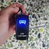 Rocker Lever Toggle Switch LED Light On Off 5Pin 12V 24V for Truck Car Boat RV