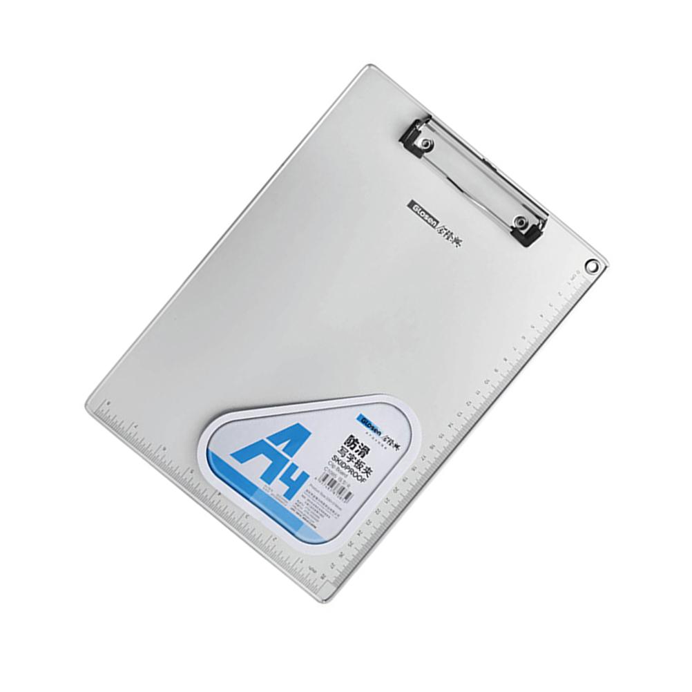 Klemmbrett mit Aufbewahrung, robuste Memo-Ordner, Tafeln, 8 5 x 11 Bürobedarf, Klemmbretter, Papier, A4, Metall, Aluminiumlegierung