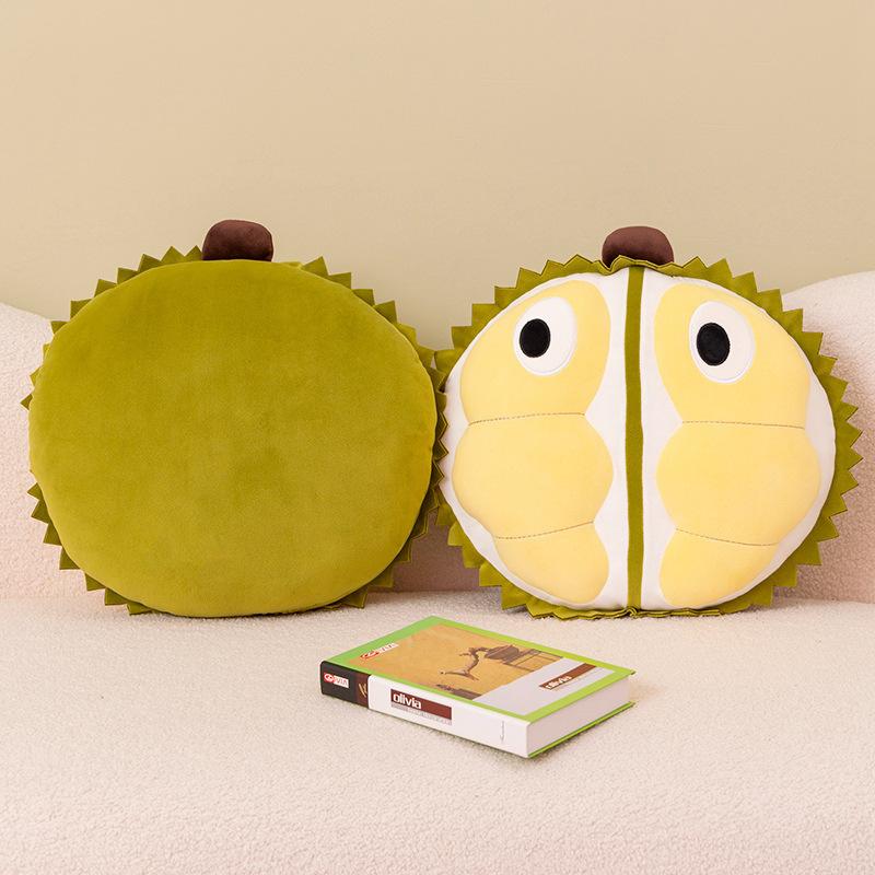 New dopamine big eye durian throw pillow office nap pillow bed pillow for girls birthday gift