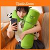 Panda Long Bamboo Pillow  Soft Plush Toy For Girls Bed  Stuffed Doll Animal