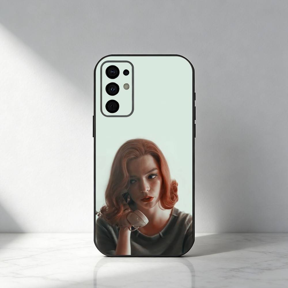 Actor A-Anya T-Taylor Phone Case For Samsung S25,S24,S21,S22,S23,S30,Ultra,S20,Plus,Fe,Note,5G Black Cover