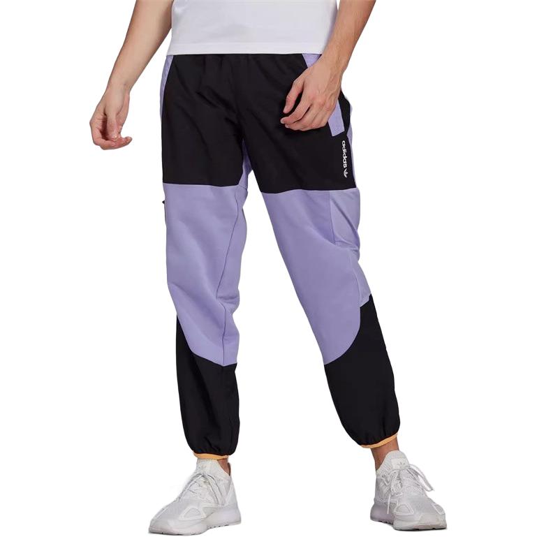 adidas Casual Pants Men's Purple Moderate Cuffed Pants GN2368