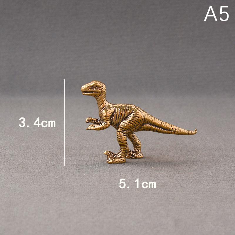 1Pcs Retro Copper Mini Lion Sculpture Desktop Brass Animal & Insect Miniature Figurine Antique Statue Office Decoration Crafts