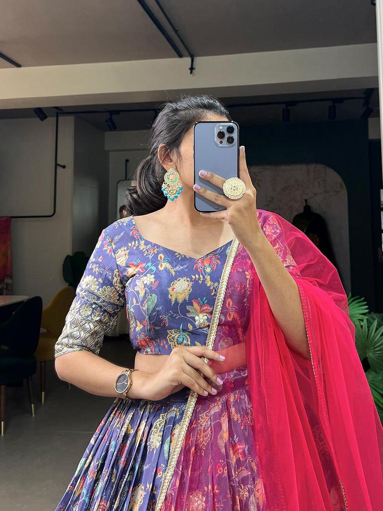 Lehenga Choli für Frauen und Mädchen