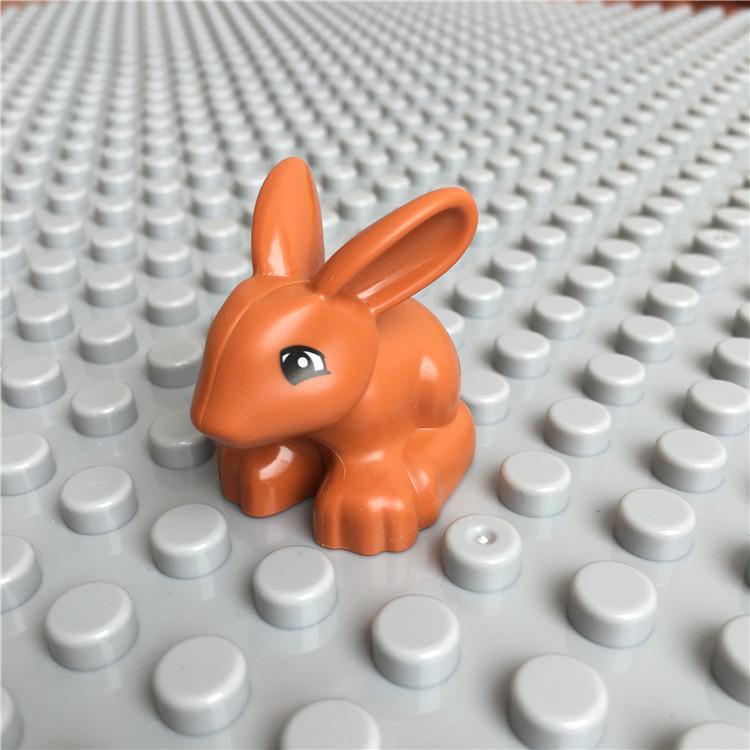 Gegele Lego-Compatible Building Blocks: Large Particles & Small Animal Accessories - Ocean, Zoo, Dinosaur Educational Toys