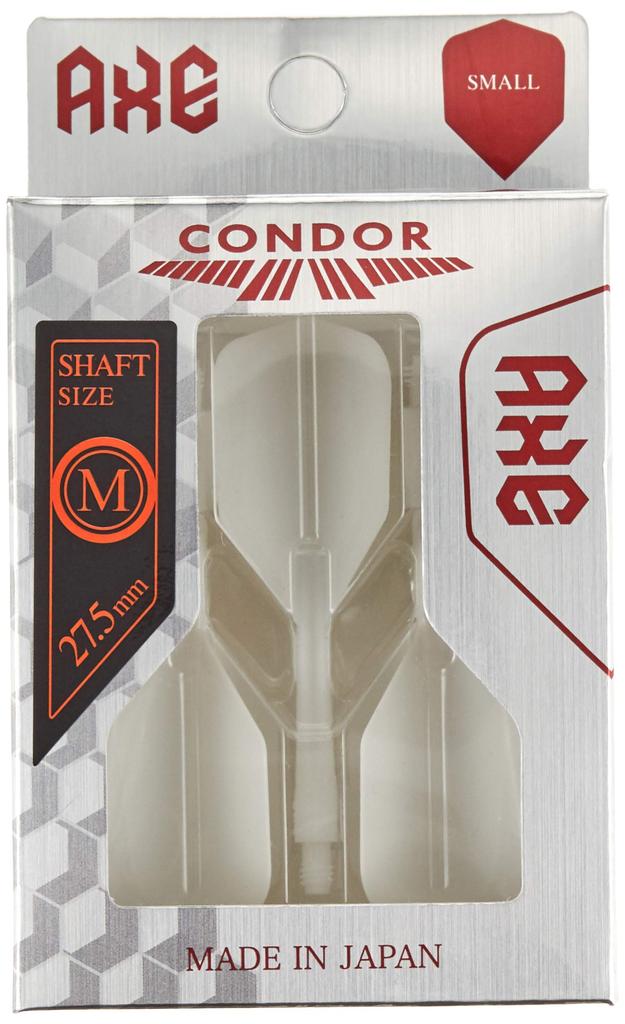 Condor Small AXE Revival Dart Flights TRiNiDAD CONDOR TiTO M White
