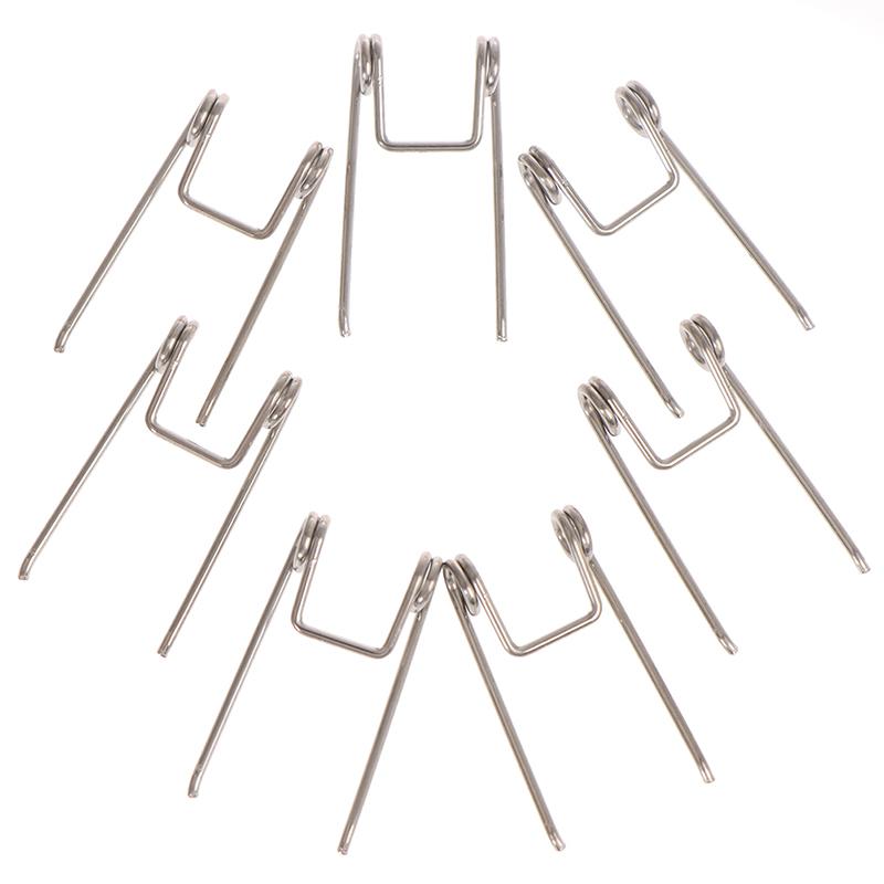 10Pcs Hair Clipper Replacement Spring Fit T- Detailer Clipper For 8081/8171