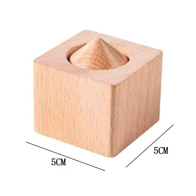 Impossible Wooden Blocks Take The Of Cylinder Close Up Magic Tricks For Kids Adults Teens Brain Teasers Disentanglement Games