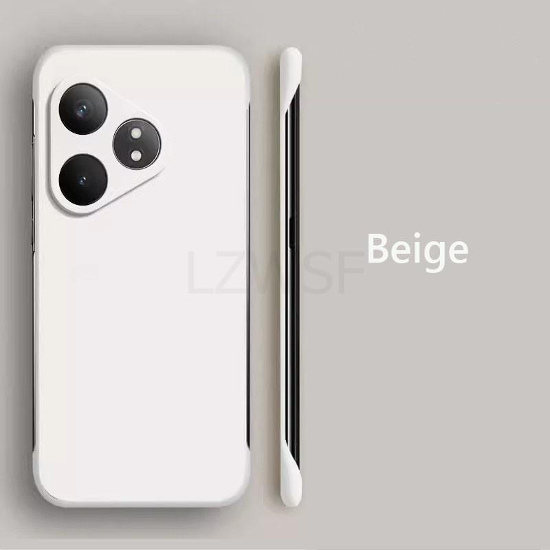 Frameless Slim Skin Matte Hard PC Back Cover Case For Realme GT Neo6 SE GT 6 6T GT6 GT6T Neo6SE ShockProof Fundas Coque