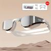 2025 Professional Anti-Fog Plating HD Swimming Goggles Leak Proof Protection Glasses Men Women Adjustable Silicone Swim Eyewear