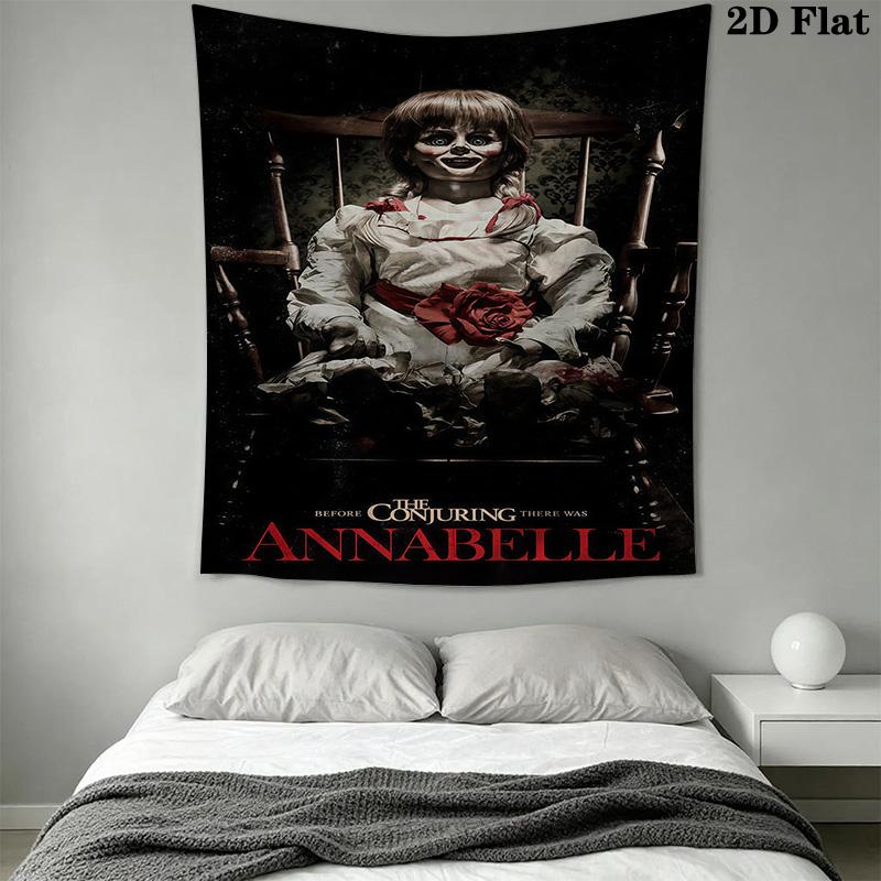 Annabelle Comes Home Journey Threepiece Set 1 Duvet Cover 2 Pillowcase Without Core Soft And Comfortable Christmas Birthday Gift