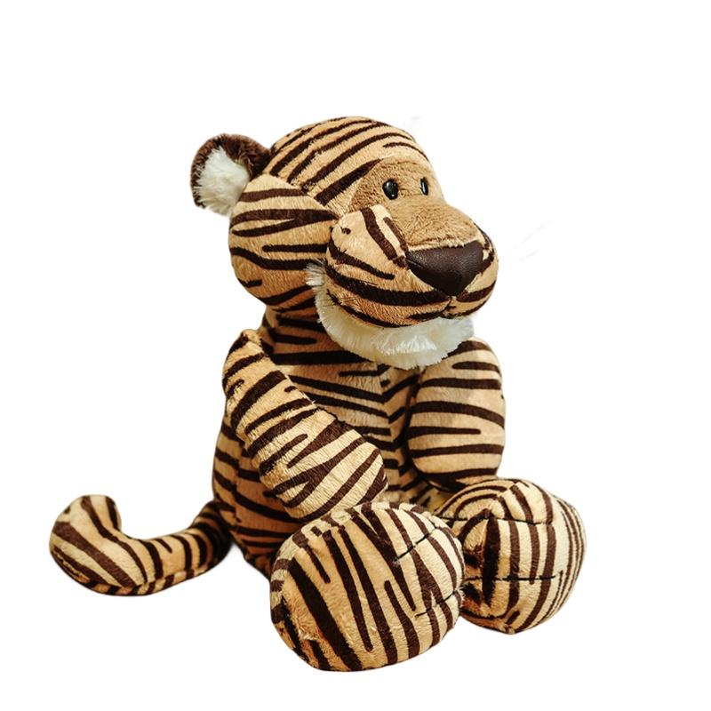 Wholesale Jungle Animal Plush Toy Cartoon Gorilla Lion Tiger Giraffe Stuffed Doll