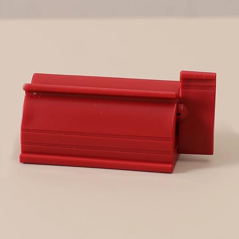 Space Saving Toothpaste Tube Squeezer With Roller Mechanism Easy Installation Nontoxic Plastic For Hand Cream Cosmetic Tube