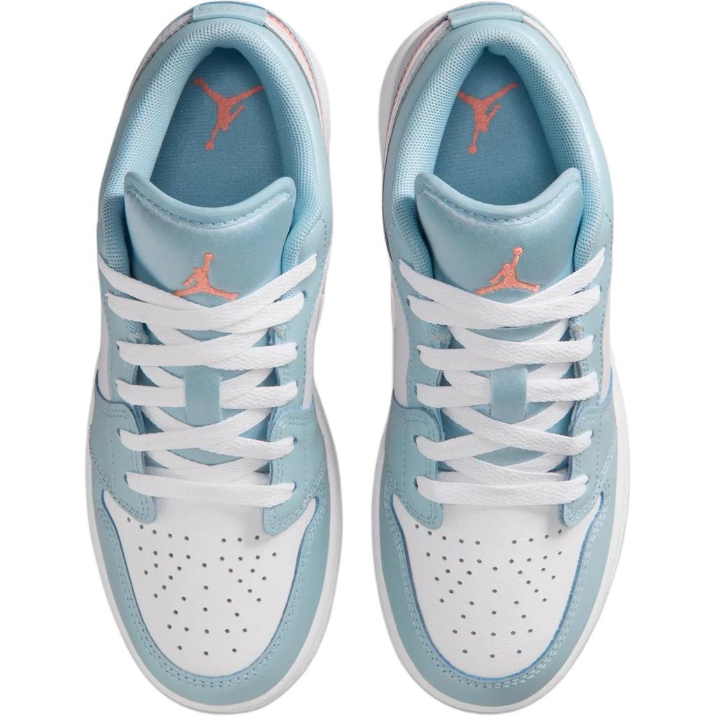 Air Jordan 1 Low SE GS Ocean Bliss Atomic Pink Kids Sneakers Blue White IM4422-400