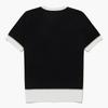 MunSingwear Women S One Point Short Sleeve Sweater Black mq322lSw71