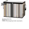 Stationery Storage Bag Clothes Bag Transparent Large Capacity Book Organizer with Zipper And Handle Design Portable for Home Dormitory Visible