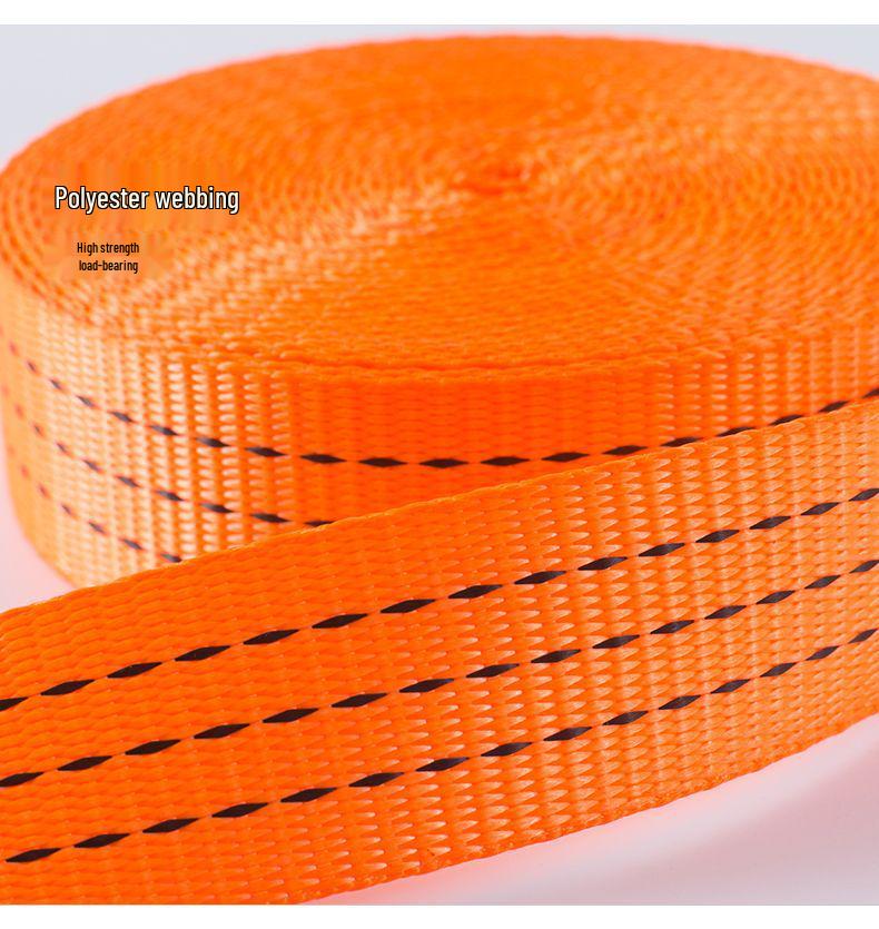 Cargo Truck Self-Locking Ratchet Straps with Brake Rope Tighteners