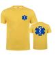 EMT Emergency Ambulance Print T-Shirt Men's Fashion Summer Streetwear T-Shirt Casual Sports Short Sleeve Shirt
