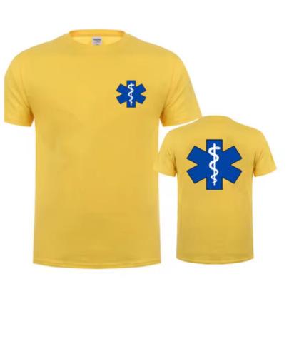 EMT Emergency Ambulance Print T-Shirt Men s Fashion Summer Streetwear T-Shirt Casual Sports Short Sleeve Shirt XXS
