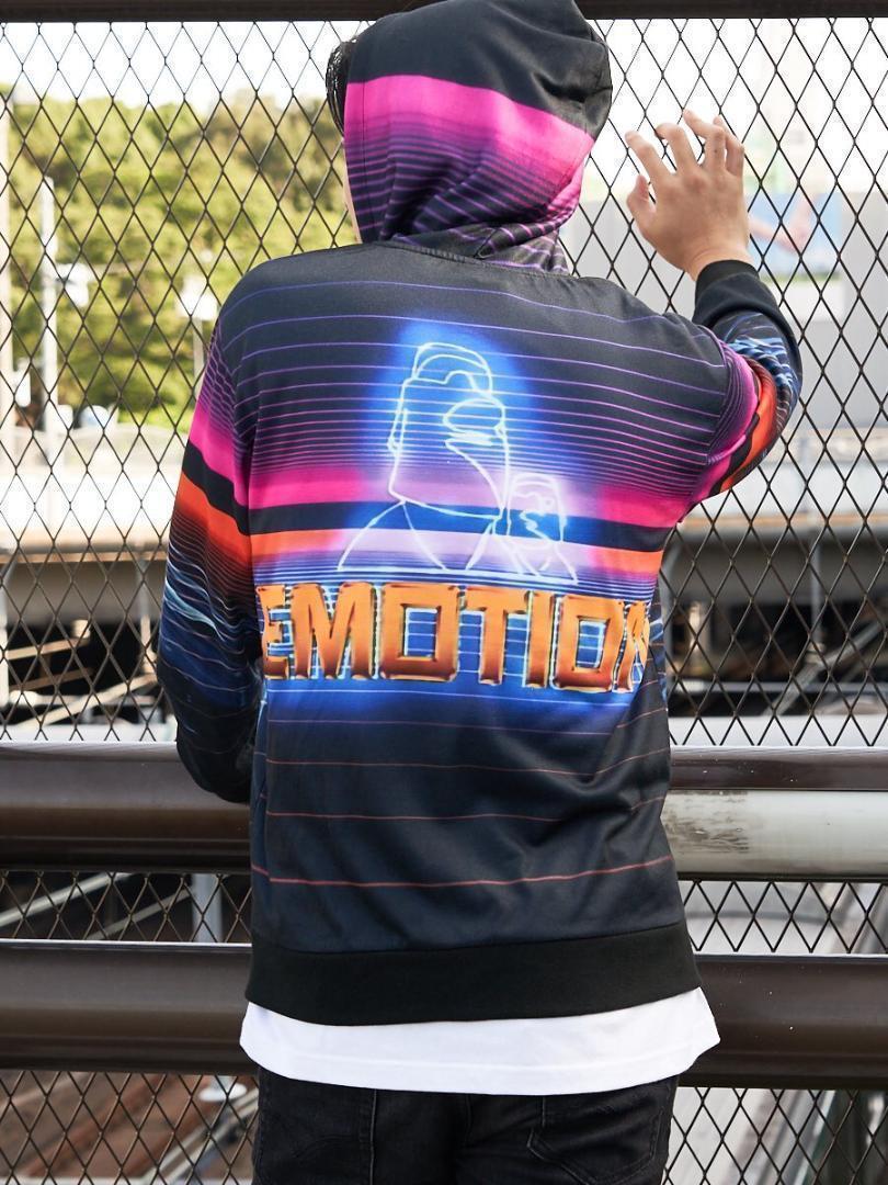 

[USED] Sold out VIDESTA EMOTION Full Graphic Light Hoodie L