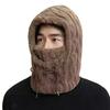 Fleece Balaclava for Women Winter One Piece Hat Scarf Set Windproof Ski Face Cushion Thermal Neck Warmer for Cold Weather