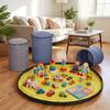 Detachable Building Blocks Storage Bag Hand-held Toy Storage Bucket  Living Room