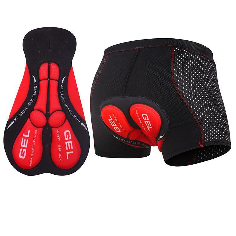 Mens Cycling Shorts With Thick Gel Pad Breathable Quick-Dry Mountain Road Bike Underwear Use
