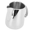 Frothing Cup 304 Stainless Steel Drip Free Pointed Spout Integrated Milk Frother Cup Coffee