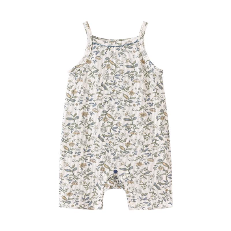 Babylove Girls  Summer Modal Sleeveless Romper 90