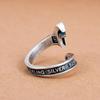Retro Opening Adjustable Wrench Ring, Fashionable And Versatile, Personalized And Niche Ring Decoration