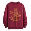 Men's Plus Size 2025 Trendy Autumn/Winter Round Neck Thick Velvet Long Sleeve Casual Loose Pullover Hoodie
