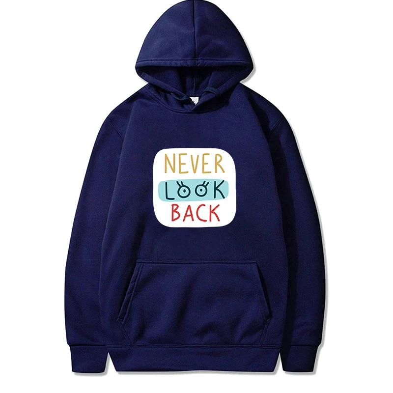 Autumn Fleece Korean Fashion Finger Heart Solid Color Long Sleeve Hooded Drawstring Pockets Loose Hoodie Sweatshirts Top