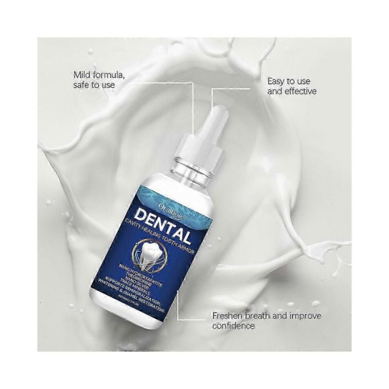 (2pcs)1-3x 60ml Tooth care solution Dentite Cavity Healing Tooth Armor