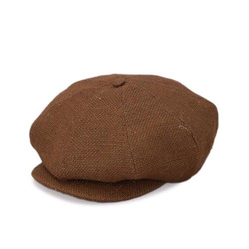 CA4LA HEMP BOY CAS Jute Newsboy Cap Big Silhouette Adjustable Hat Made in Japan