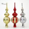 Topper per albero di Natale Topper per albero di Natale glitterato Topper per bottiglia antiscivolo a forma di zucca Decorazione per albero di Natale Crea atmosfera Decorazioni per feste
