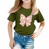 Toddler Girl Boy T-Shirts Kids Top Boys And Girls Printed Short Sleeved T-shirt
