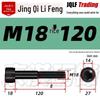 M6-M24 High-Strength Black Hex Socket Reverse Thread Cap Screw