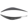 Headlight Eyebrow Covers Lightweight Front Eyelids for Q50 2014-2023 (Carbon Fiber Style)