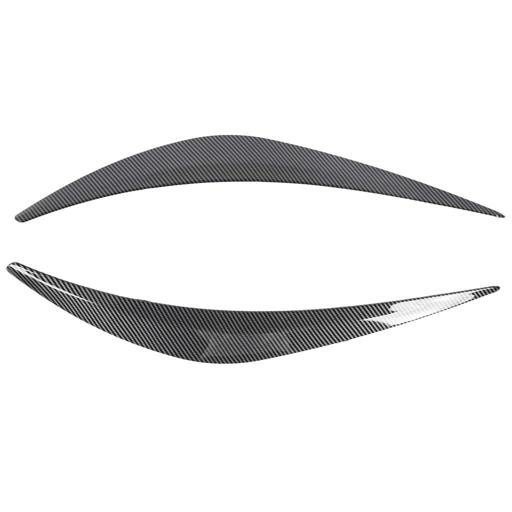 Headlight Eyebrow Covers Lightweight Front Eyelids for Q50 2014-2023 (Carbon Fiber Style)