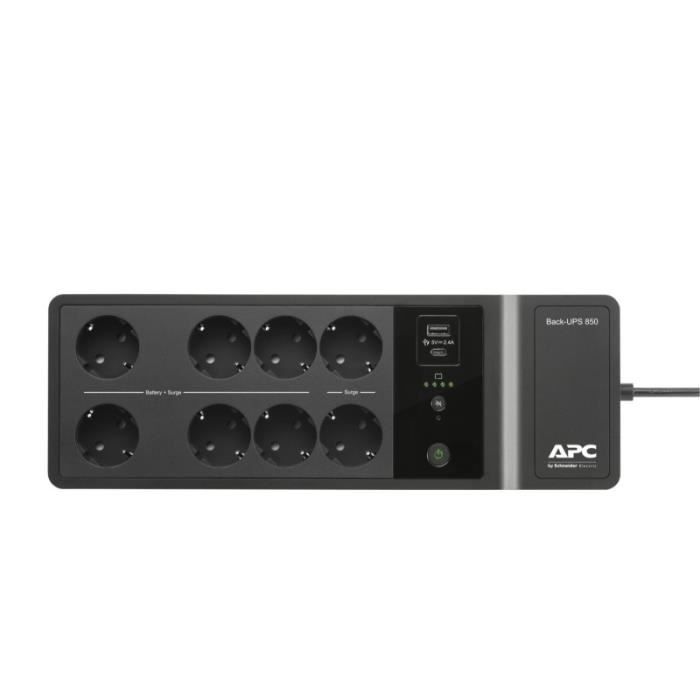 Apc - surge and back ups apc back-ups 850va 230v usb type-c and a charging ports