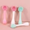 Soft Hair Silicone Facial Cleanser Brush Handheld Skin Care Tool Cleansing Brush  Deep Wash