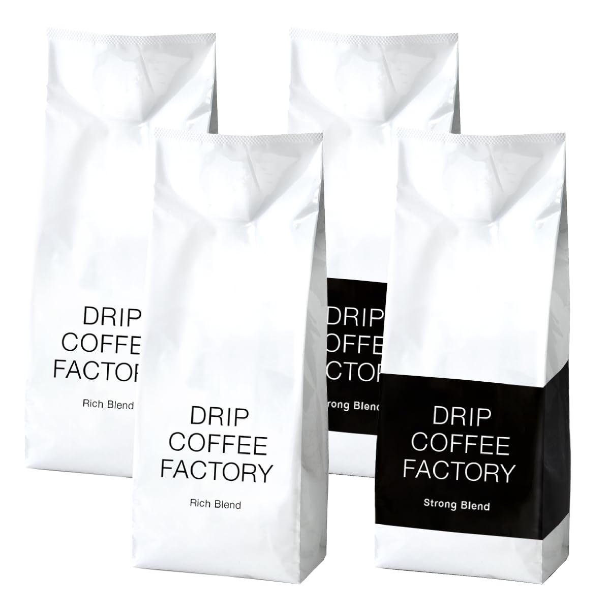 

Drip Coffee Factory Rich Strong Assorted Set Beans Whole 2kg 500g x 4 bags &