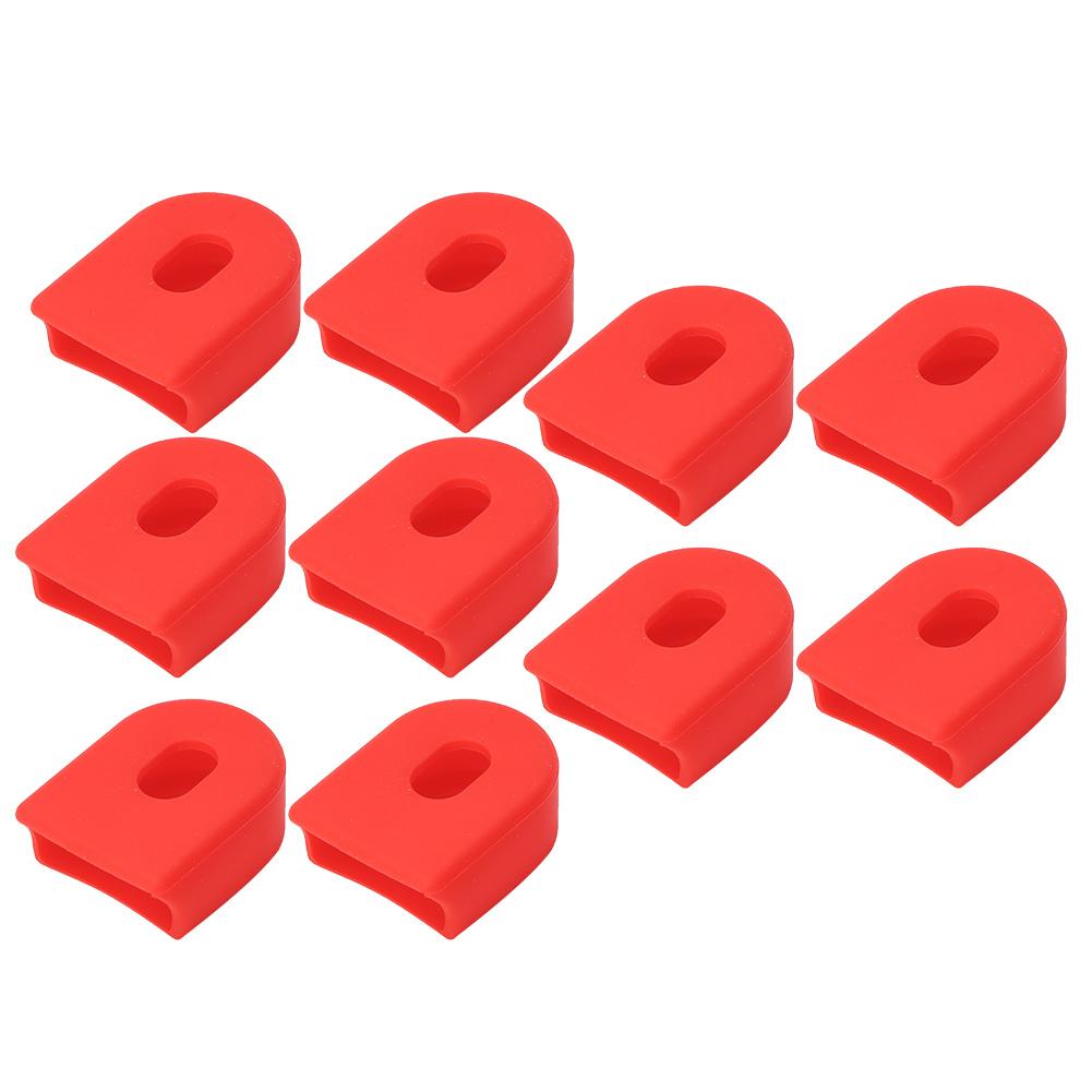 5 Pair   Silicone Mountain Bike Crank Cover Road   Crankset Protective Case Cycling Accessory