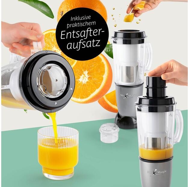 Stationary Blender Gourmetmaxx Mr. Magic Set 18-piece. Silver (13995)