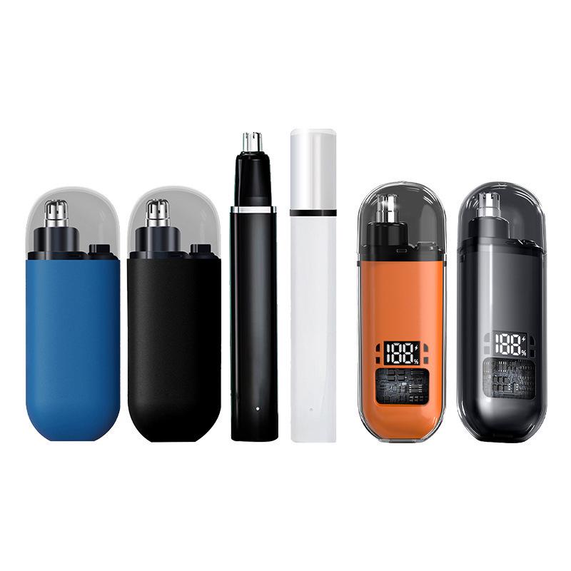 Electric Nose Hair Trimmer with Digital Display for Men - Portable and Easy To Use