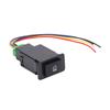 12V 5 Pin Harness Switch Car Fog Light Modified Switch with Wire IP67 Protection TS‑12