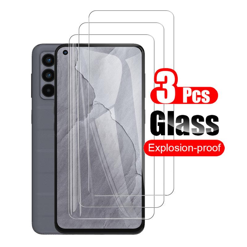 

3 pçs vidro temperado para oppo realme gt 6 explorer master gt2 pro neo 5 se 3 3t 2t 2 flash neo3 protetor de tela película protetora For Realme 8 Pro
